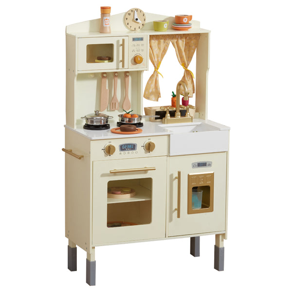 Modern Style Wooden Play Kitchen