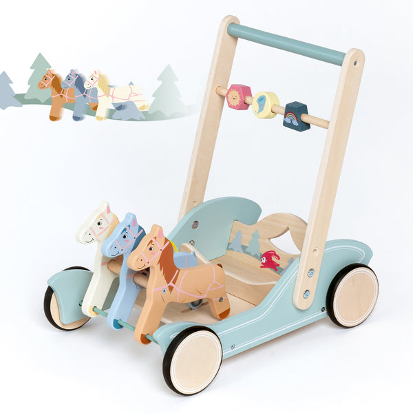 Galloping Ponies Push Walker