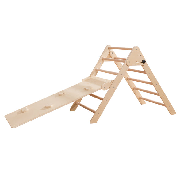 Foldable Wooden 3 in 1 Pikler Climbing Set Small