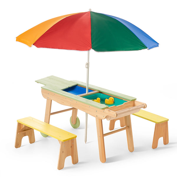 Wooden Sand & Water Table