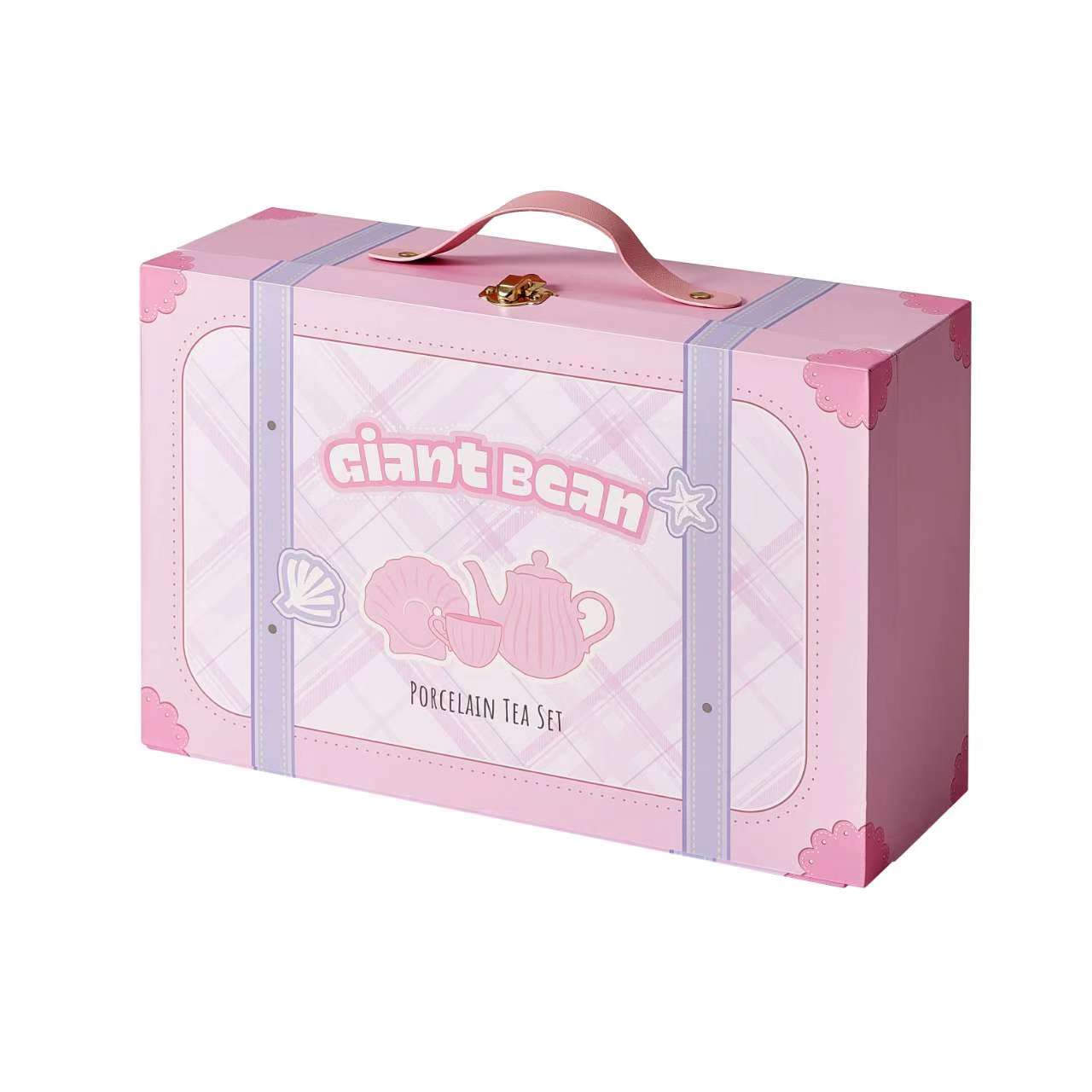 Jewelkeeper Tea Party Set For Little Girls - 18 Piece Porcelain