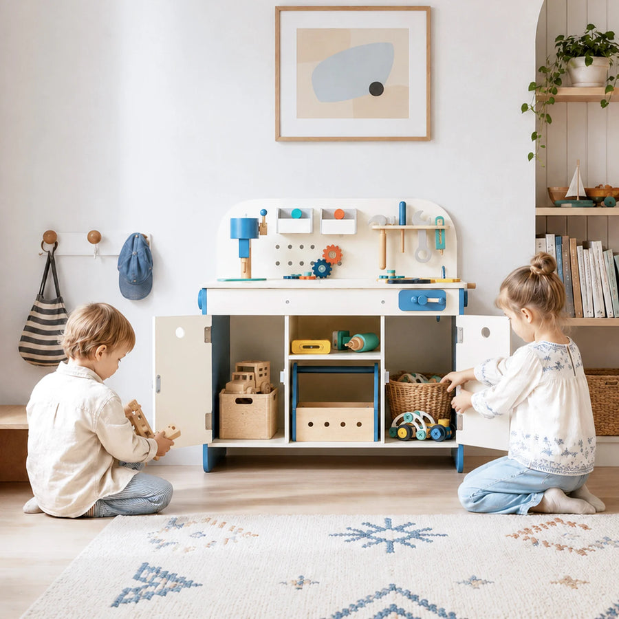 The Workbench That Actually Stays Tidy