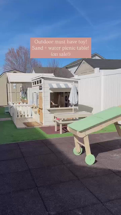 Sand and Water Table-Elizabeth